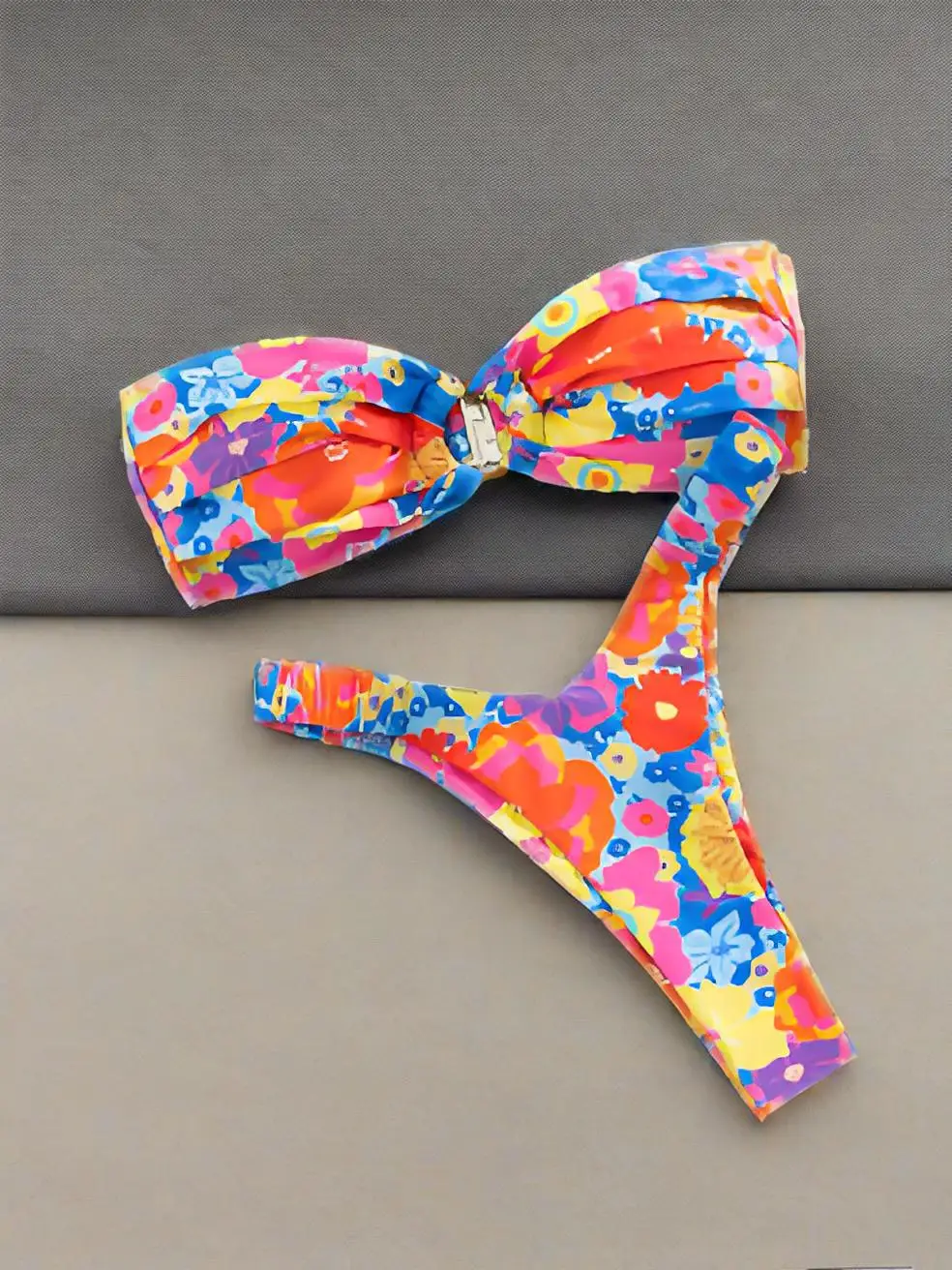 

Women's Maillot de Bain Femme -Backless high waisted bikini, купальник 2025 Sexy Two Piece Swimwear