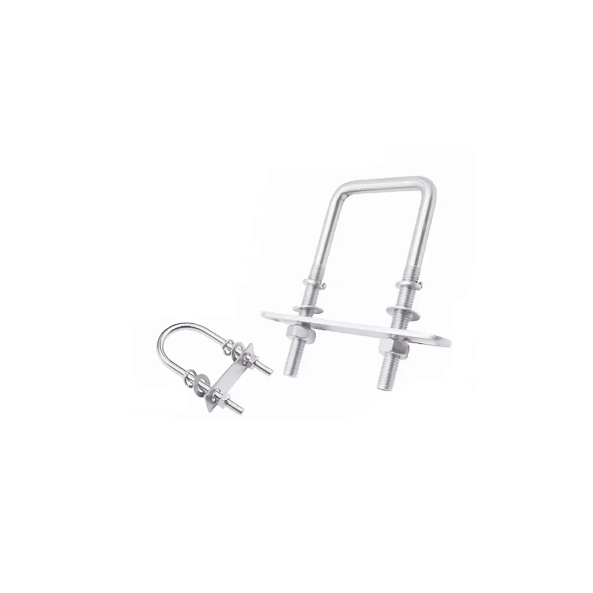 304 Stainless Steel Square Screw U-Bolt/ Extended Right Angle Bolt Embedded Parts / Fasteners