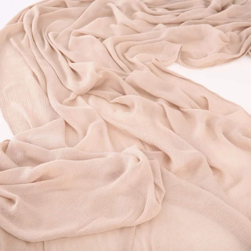 95-Farben-Schal aus weicher Baumwoll-Viskose, Rayon-Material, muslimischer Hijab, nahöstlich, einfarbig, Kopftuch mit Quaste – Detail 18