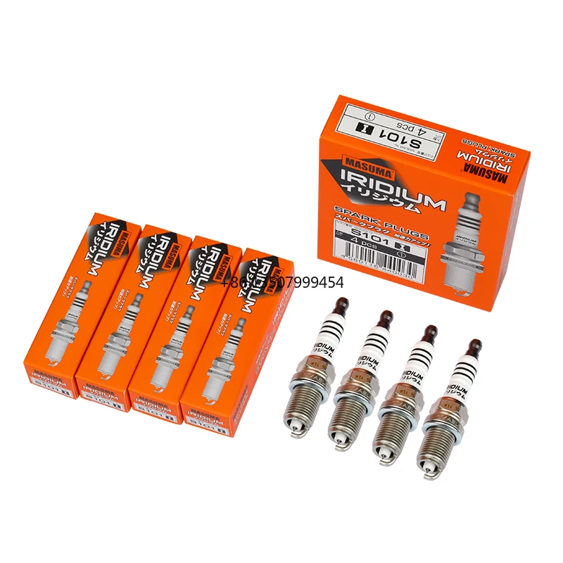 Masuma Japan Brand S101I Iridium Spark Plug BKR6EIX-11 IK20TT IK20 Fit  90919-01210