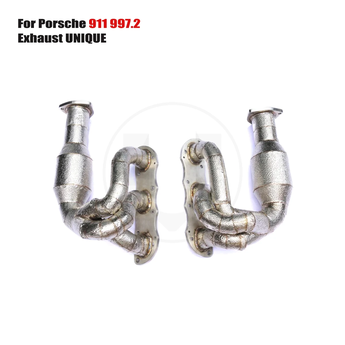 

UNIQUE manifold downpipe For Porsche 911 997.2 Equal Length SS304 exhaust manifold With insulator