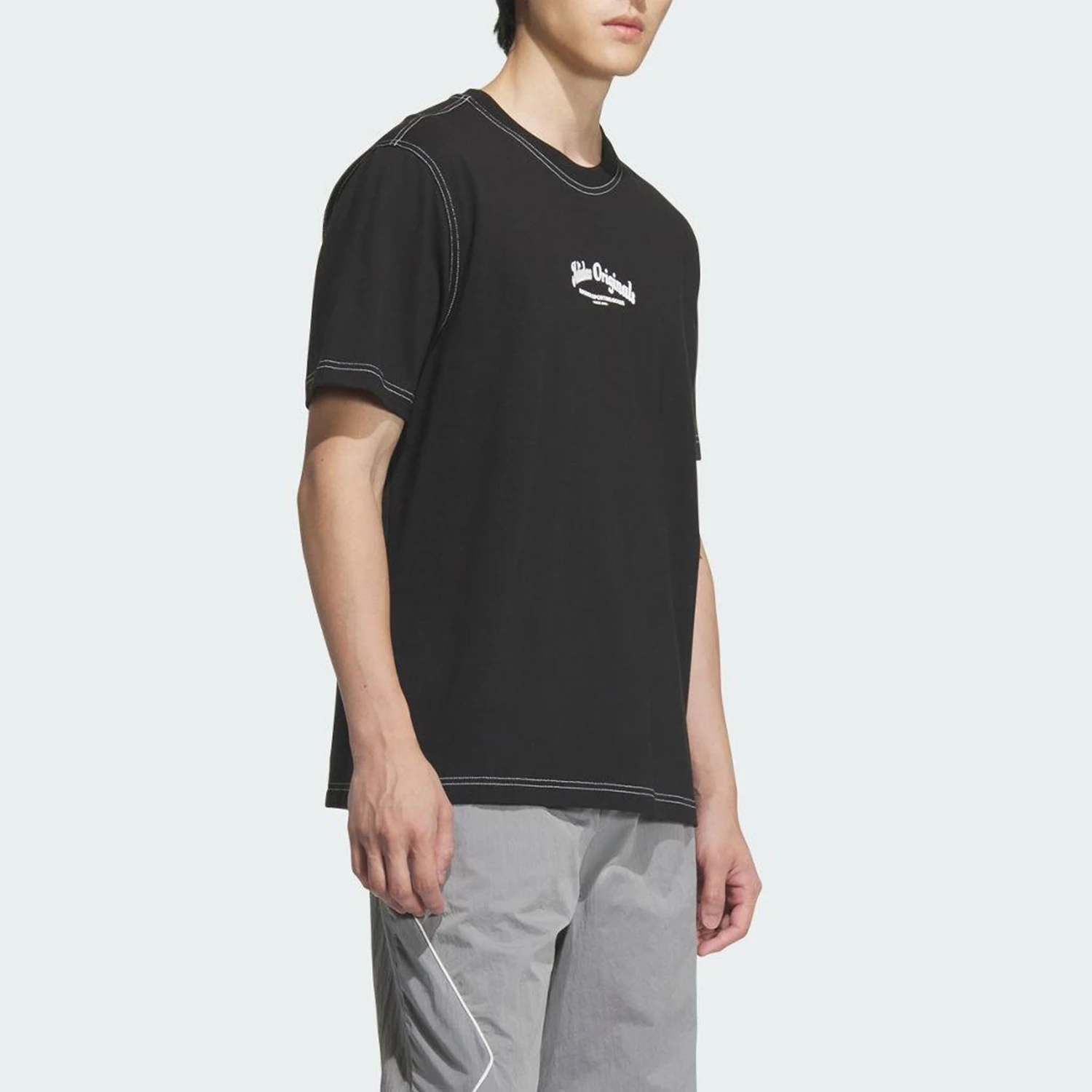 Adidas genuine clover men's casual sports fashion breathable short sleeved shirt JX2632