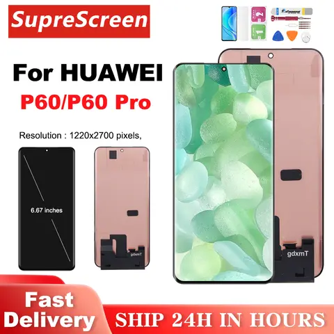 LTPO OLED LCD for Huawei P60 LNA-AL00 LX9 Lcd Display Touch Screen Digitizer Assembly For HUAWEI P60 Pro MNA-AL00 LX9 Screen