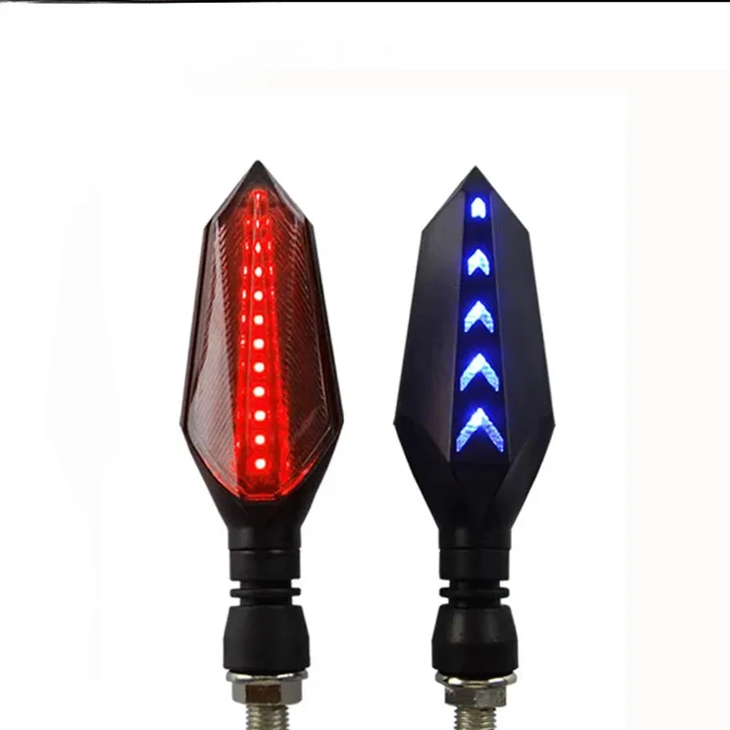 

12V Motorcycle LED Turn Signals Light 10MM ABS Indicator Lamp Universal For Ducati Monster 795 Scrambler Diavel Triumph Kymco