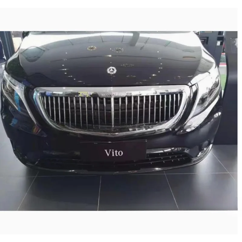 Suitable for 16-19 Vito Maybach middle net, front face middle net, upgraded Maybach middle net decoration