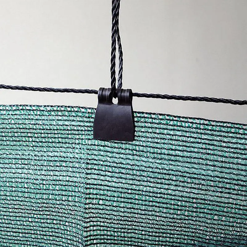 Shade Cloth Lock Grip Heavy Duty Grip Shade Cloth 100 Pieces Fix Clamp Lightweight Garden Net Lock Agricultural Sunshade