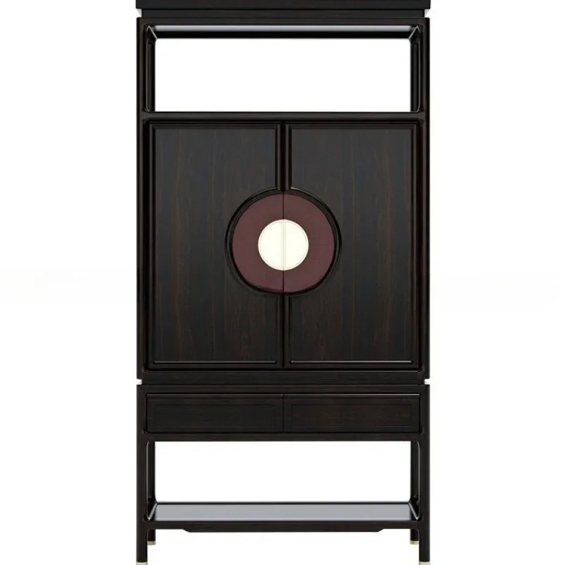 Ancient shelf bookcase combination office So lid wood bookshelf Layer shelf Shelf Wine ca binet Tea c