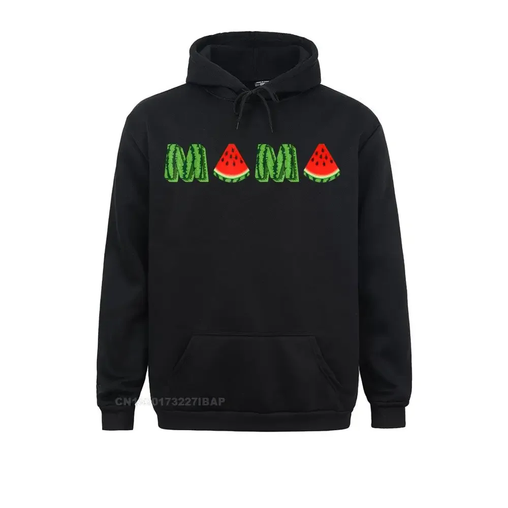 Mama Watermelon Funny Summer Melon Fruit Cool Shirt Sweatshirts Fitness Long Sleeve Fashion Hoodies Funny Clothes for Men Autumn