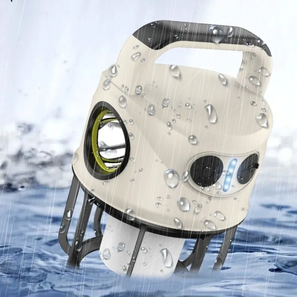 

USB Charging Outdoor Camping Light High Bright Stepless Dimming LED Camping Light Dual Light Source Waterproof Tent Lamp
