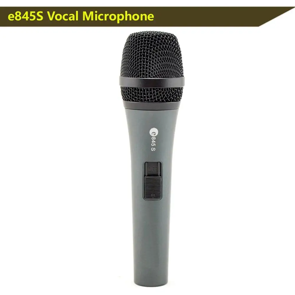 e845S wired dynamic cardioid professional vocal microphone , 845S wired sennheisertype vocal microphone