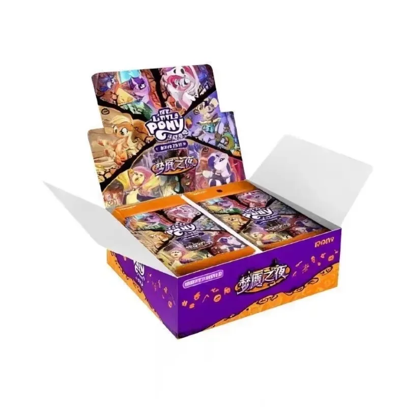 NIEUWE KAYOU My Little Pony Kaarten Engels Goede Maanlicht Sterren Leuke Schaduw Cadeaudoos serie Schattige Anime Verzamelkaarten Speelgoed Cadeaus