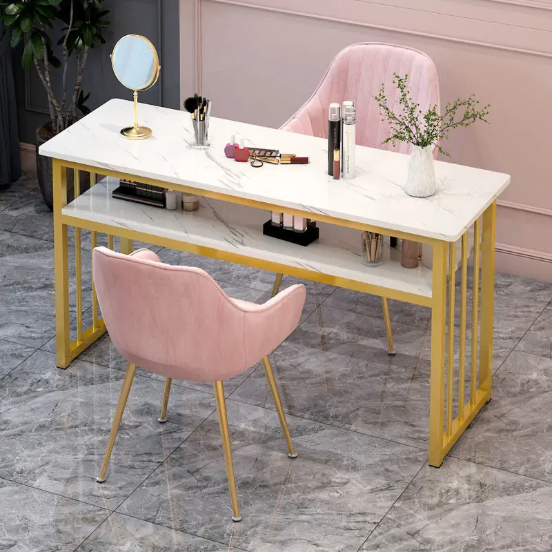 ins Internet celebrity manicure table E****my manicure table Chair set Japanese light luxury double manicure table