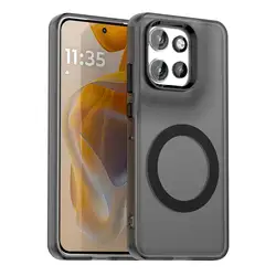 Candy Colors Shockproof Case For Motorola Edge 50 Neo ThinkPhone 25 Magnetic Wireless Charging TPU Frame Hard Plastic Back Cover