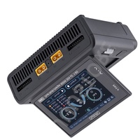 ToolkitRC M8D 1600W 50A DC Balance Touchscreen Charger 65W Fast Charge Dual Channels for 1-8S Lipo Battery Rc FPV Drone Car