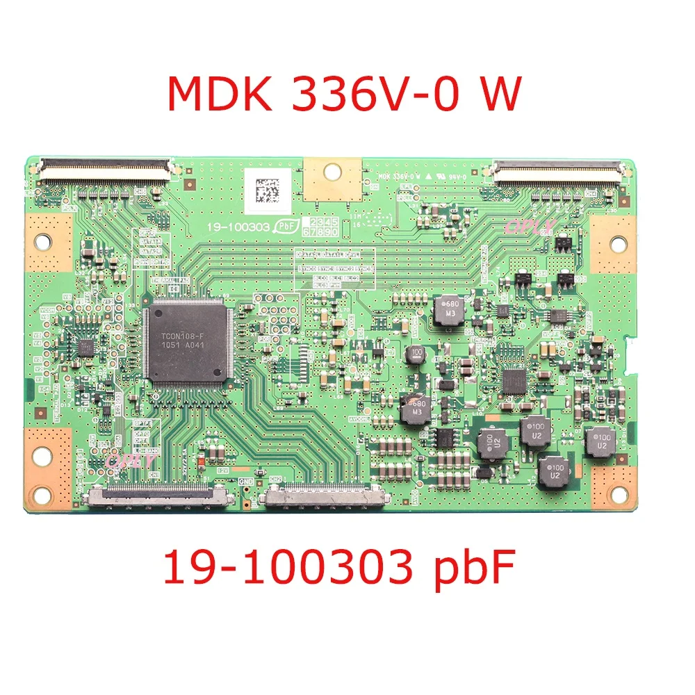 

A MDK 336V-0 W 19-100303 PbF T-Con Board MDK 336V 0 W 19 100303 PbF Original Logic T-CON Board for CONTROL BOARD RCA LED42C45RQ