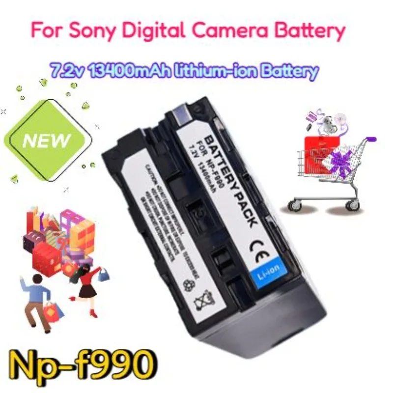 

7.2V 13400mAh Np-f990 Digital Batteries for Sony Digital Camera Battery