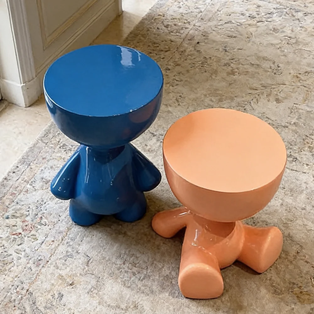 

loCreative Humanoid Fiberglass Coffee Table Unique Sculpture Design Tea Table Living Room Center Table Artistic Home Furniture&