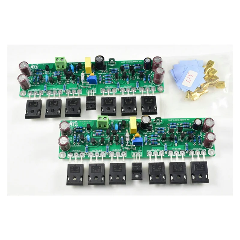 【ساخن】2 قطعة L15 FET مكبر كهربائي 2 قنوات 3 أزواج IRFP240 IRFP9240 150 واط 8R ، 300 واط 4R ، 600 واط 2R