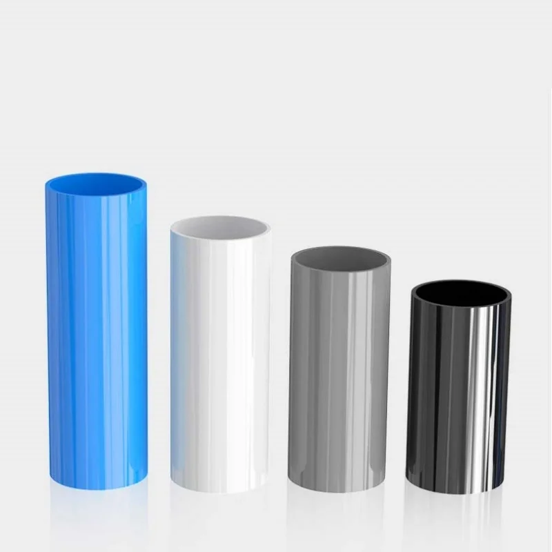 

Белый/серый/синий/темно-серый Пластиковая полая труба из ПВХ Пластиковая трубка ПВХ Труба для аквариума O.D16/20/25/32/40 мм - 110 мм