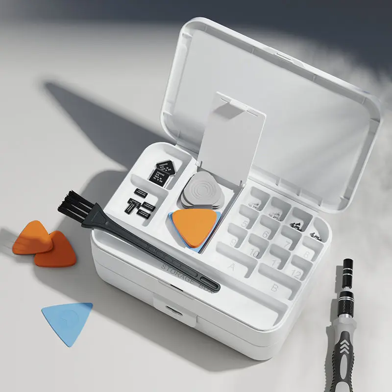 Cacciavite di precisione manuale portatile originale 132 in 1 Set completo di strumenti di riparazione per orologi per telefoni cellulari