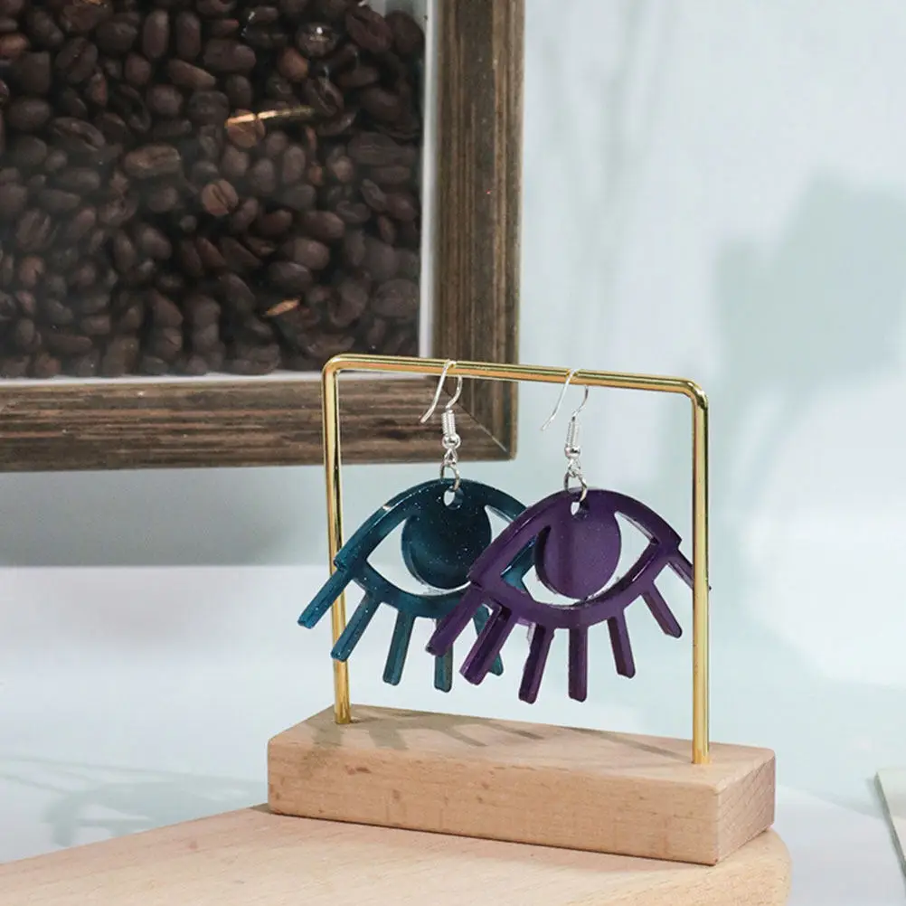 

Earring Making Mold Silicone Evil Eye Pendant DIY Jewelry Craft Resin Molds for Necklace Bracelet Silicone Evil Eye Mold