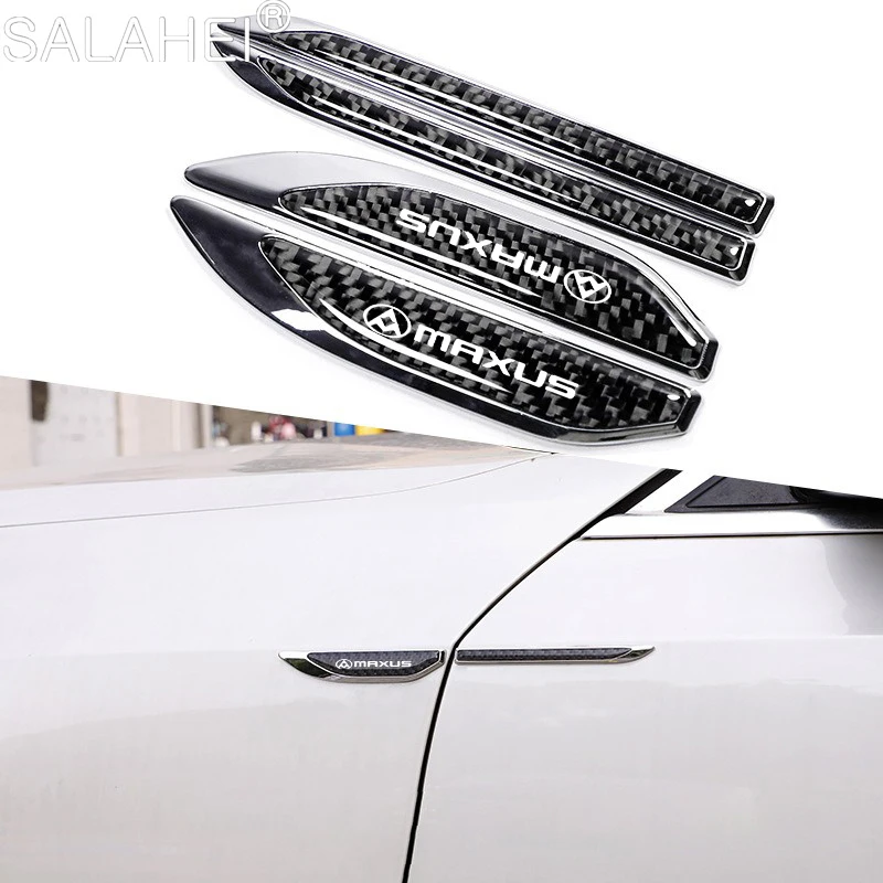 

2Pcs Metal Car Fender Side Wing Emblem Stickers Refit For Maxus T60 D60 D90 D20 G50 G10 G20 T90 V80 Auto Decoration Accessories