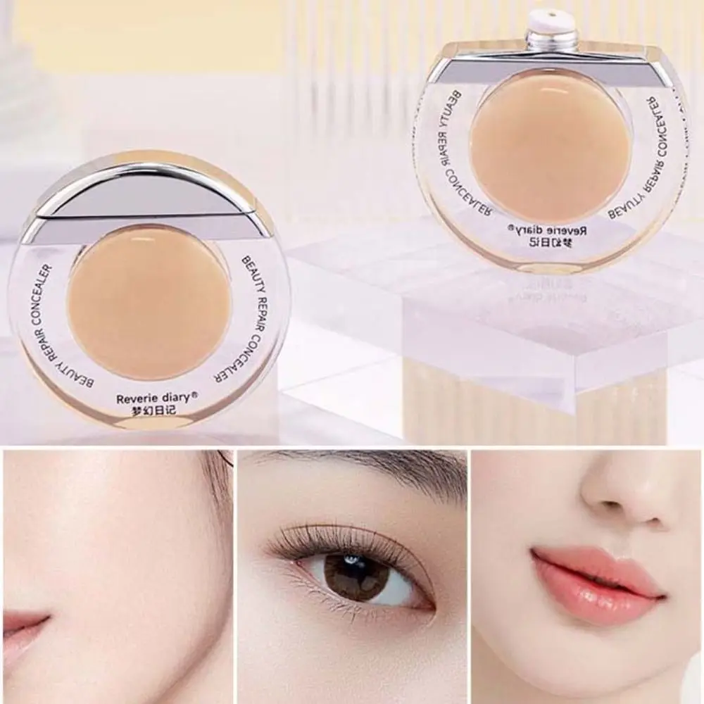 Base correctora resistente al agua, crema para embellecer el tono de la piel, corrector de ojeras de larga duración, cubierta mate para marcas de acné