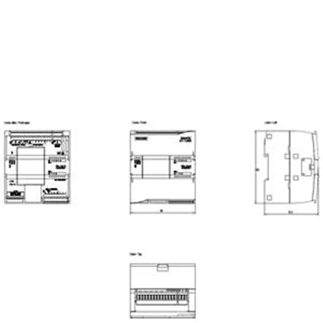 Plc Controller Module New Original 6ES7215-1BG40-0XB0 6ES72151BG400XB0 SIMATIC S7-1200 CPU 1215C Compact CPU AC/DC/Relay