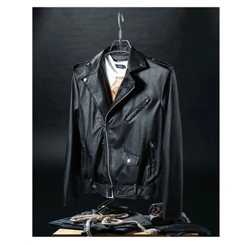 The Walking Dead Negan Black White PU Leather Jacket Coat Men Adult Halloween Cosplay Costume Winter Spring Autumn Coat