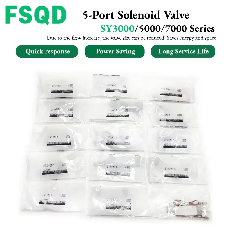 

SY3420 SY3320 SY3520 SY3540 SY30M-5LOU 5LU 5LOZD 5MZD 4D 5LOZD 5LNZ 2-1SA M5 C6 C4-Q 10-SY5240-5LZ-04 Solenoid Valve SY3000