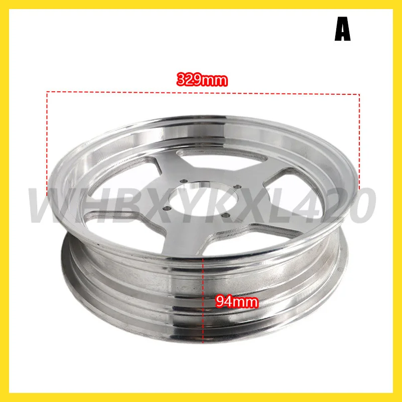 12 Inch Rim 3.00-12 front / rear aluminum wheel Hub For  Bike Small  Motorcycle Wheel Modified
