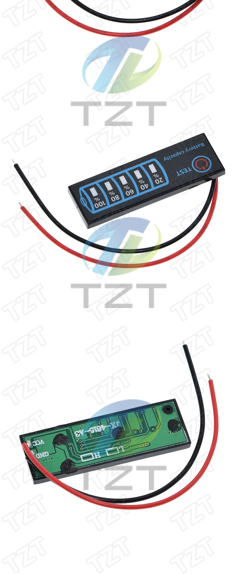 1S-8S 18650 Li-Ion Lipo Lithium 5-30V Blei-Säure-Batterie-Ladezustandsanzeige Tester LCD-Anzeige Messgerät Modul Kapazität Spannungsmesser – Detail 5