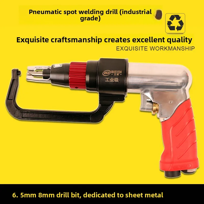 Beidi Pneumatic Spot Welding Drill Sheet Metal Spot Welding Drill Pneumatic Welding Spot Machine Positioning Spot Welding Drill Industrial Grade