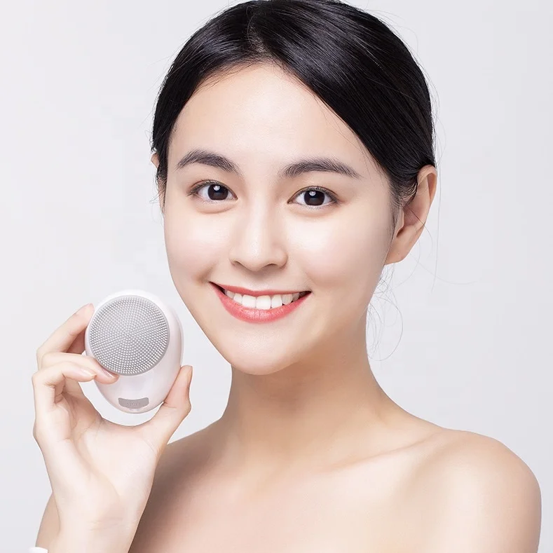 2in1 High Frequency Mini Electric Facial Cleaning Machine With Lift Feature Handheld Skincare Brush For Face Wash