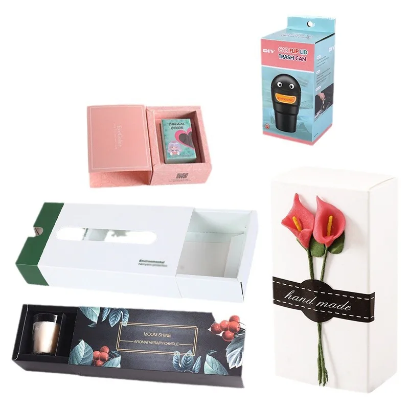 Customized. Customized Socks Storage Box Drawer Box Kraft Box Packing Box Small Carton Paper Box Flower Jewelry Box
