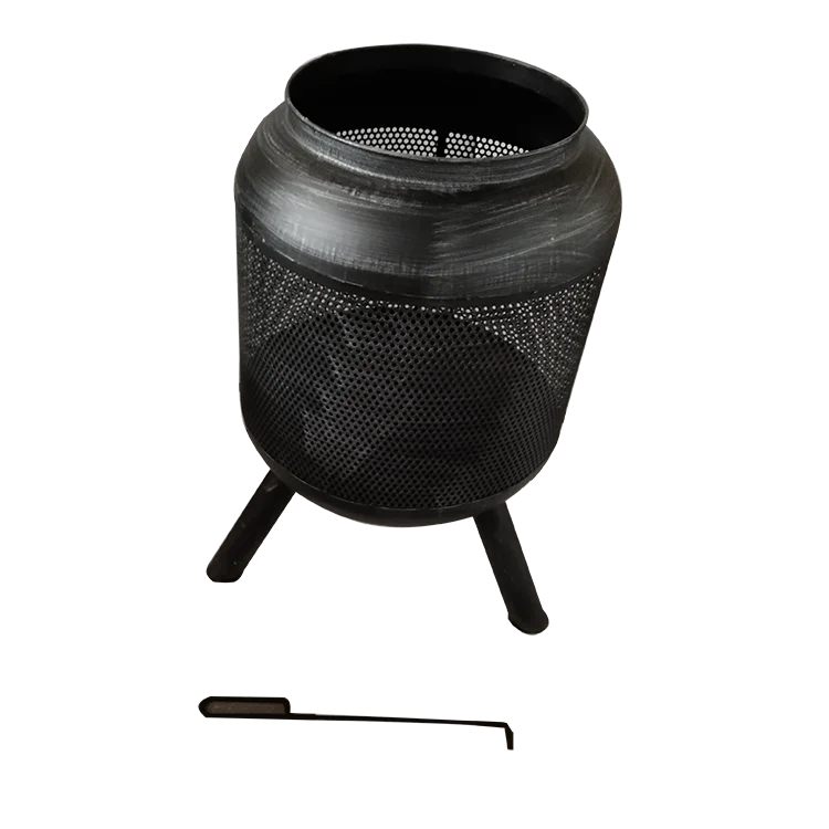 Garden Supplies Large Steel Outdoor Firepit Steel Bonfire Fire Pit for Family Party