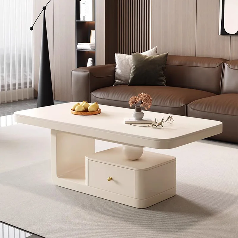 أدراج تتحرك طاولة القهوة الديكور الفاخرة الحديثة غرفة نوم غرفة المعيشة طاولة جانبية المطبخ Couchtisch صالة جناح الأثاث #6