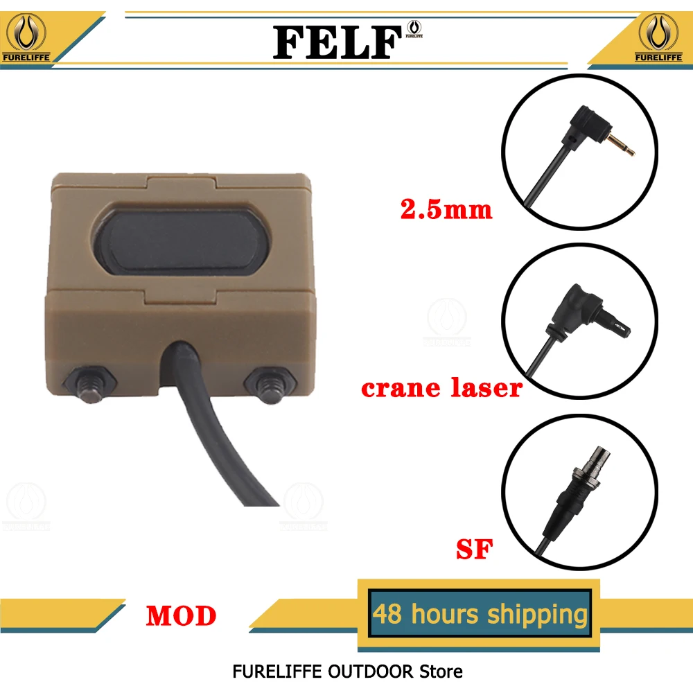 스카우트 라이트 콤보 IR 레이저 스코프 무기용 전술 핫키 스위치, 압력 리모컨, PEQ-15 DBAL-A2 DBAL-D2 및 M-LOK 레일에 적합