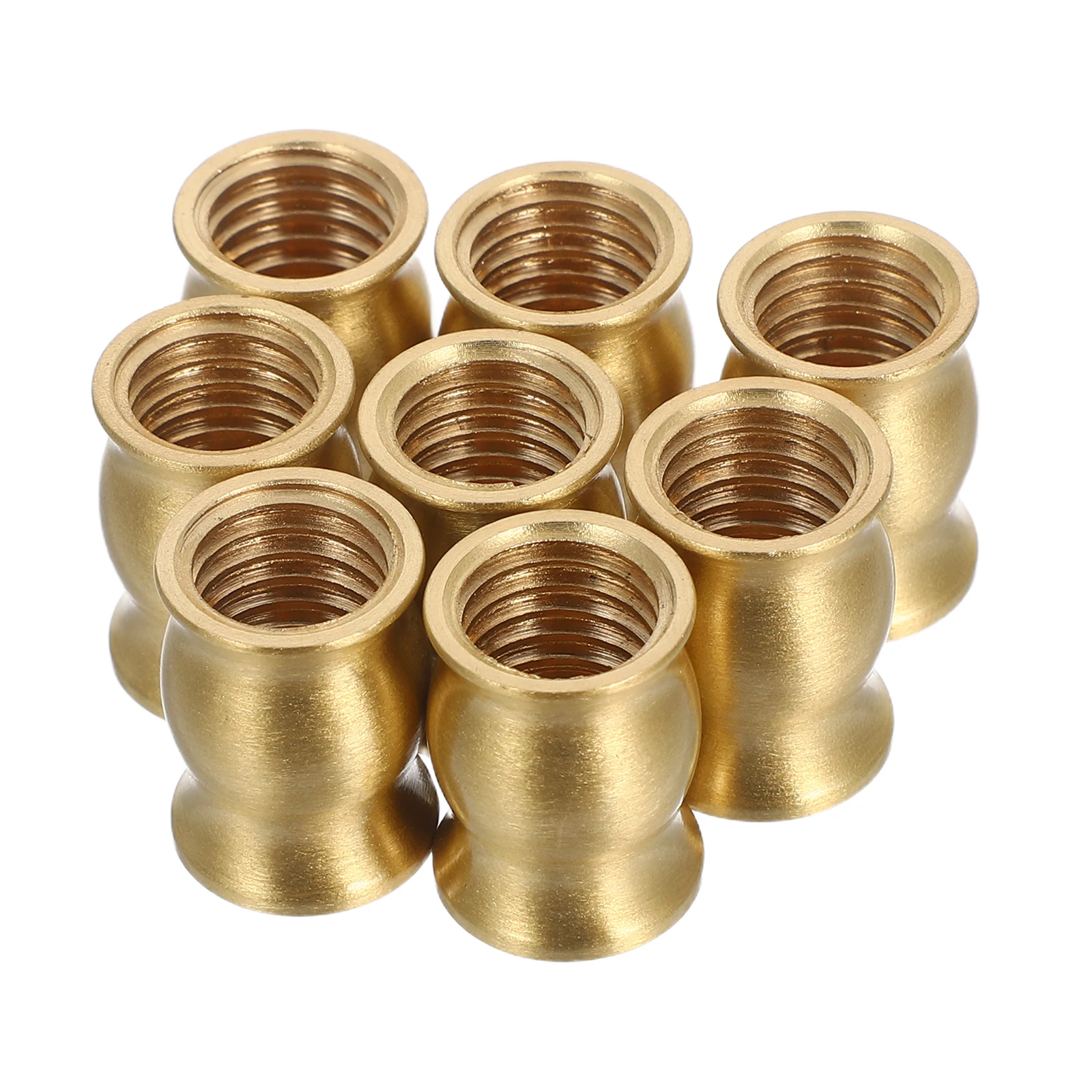 

8 Pcs Brass Tray Foot Pad Feet for End Table Footed Cutting Board Floor Mat Round Decorative