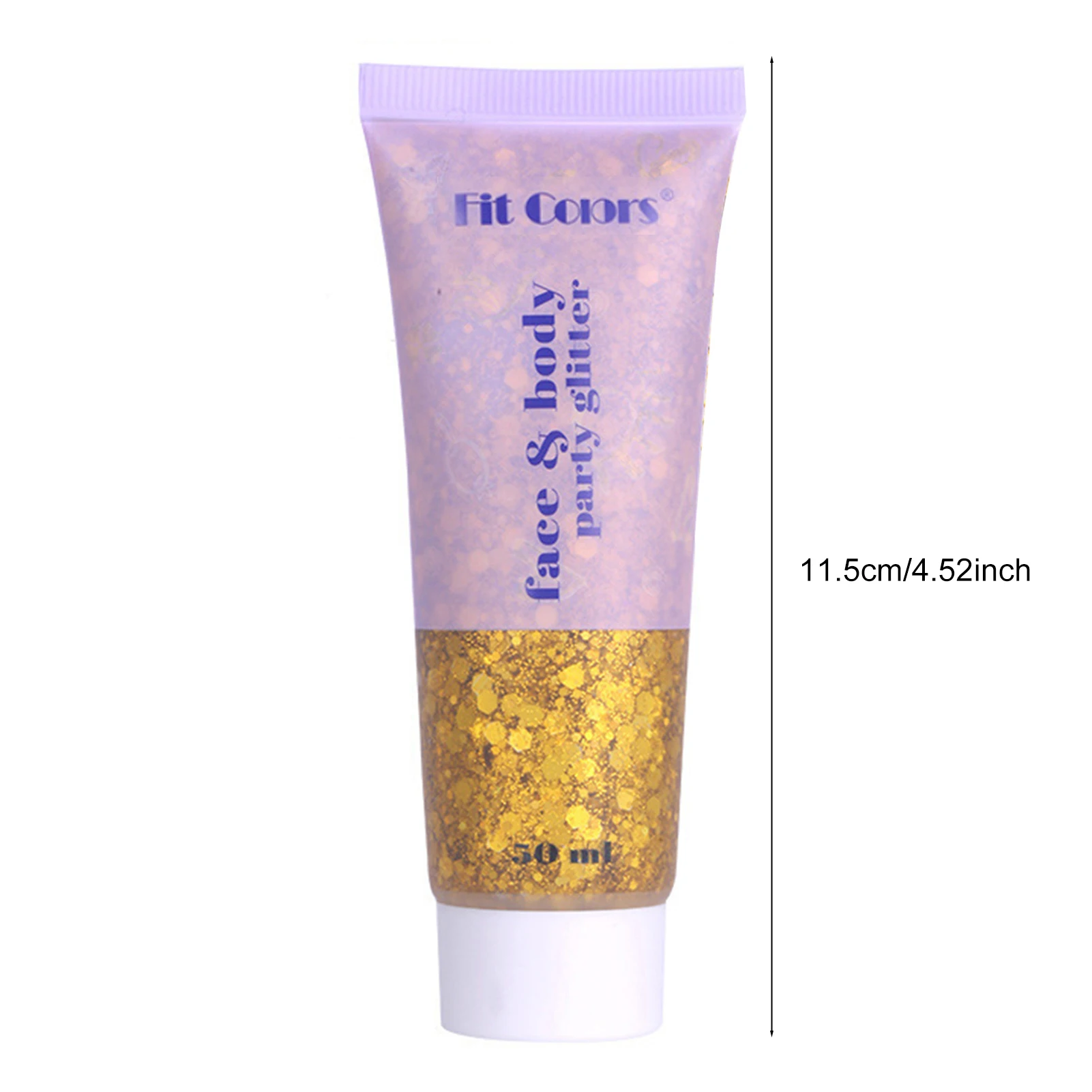 เบสท์ยูตี้ 50 มล. กลิตเตอร์สำหรับหน้าและผิวกาย แต่งตา แต่งหน้าสำหรับงานปาร์ตี้ ให้ความเปล่งประกาย โดดเด่น ฉ่ำวาว สำหรับการแสดงบนเวที