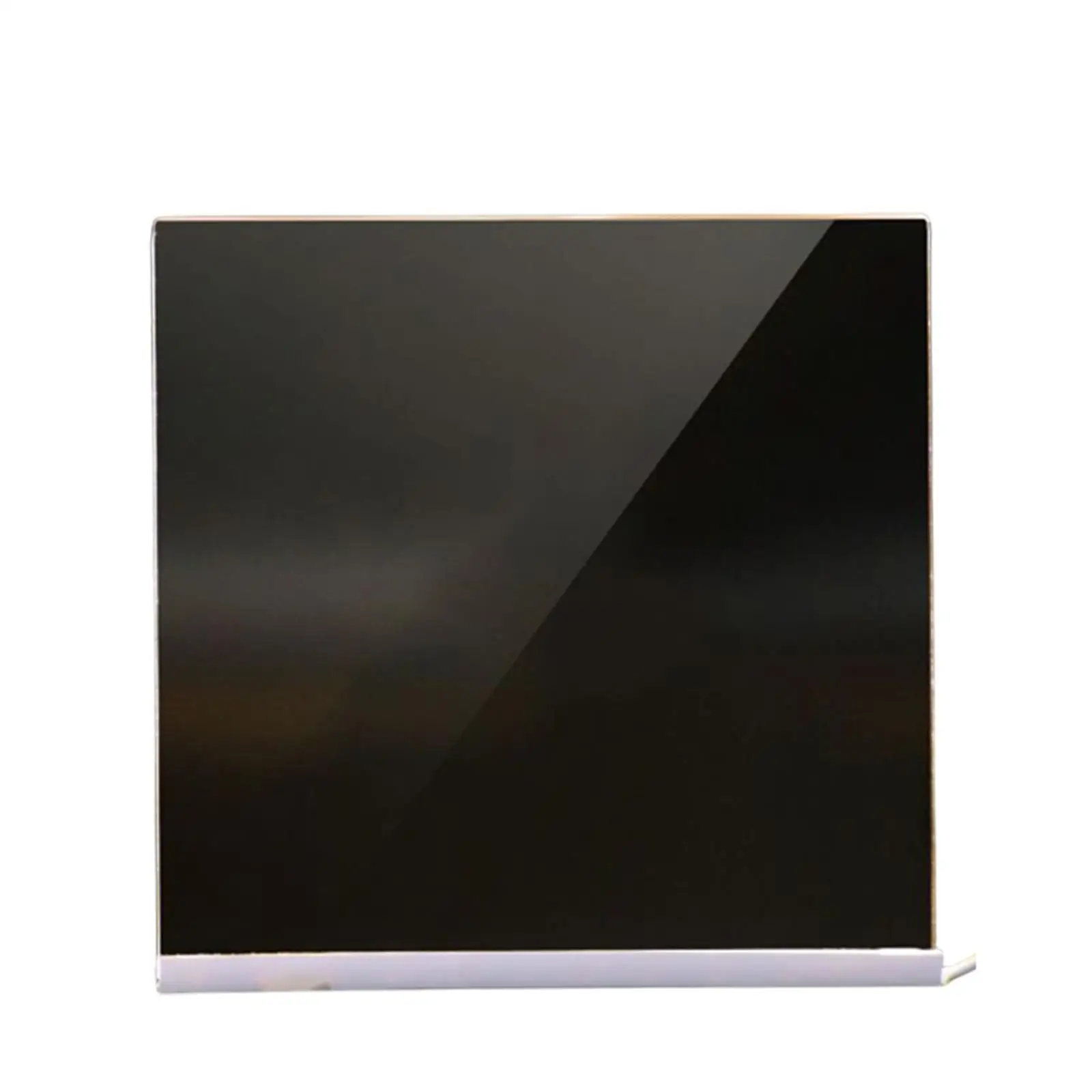 لوح مسح جاف من الأكريليك مع مصباح ليلي خفيف ولوحة رسائل قابلة لإعادة الكتابة مع لوحة ملاحظات ملونة للمدرسة والمكتب المنزلي