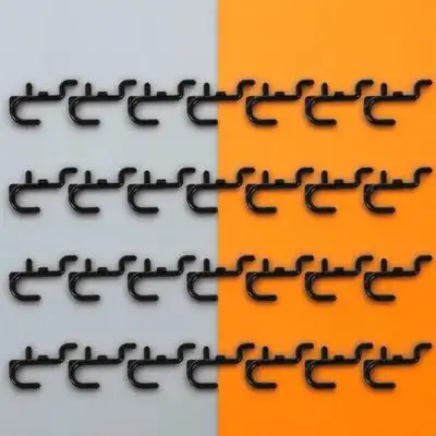 

40 Pcs Garage Pegboard Bin Hooks Shelf Tool Hanger for Hanging Tools Pegs Accessory