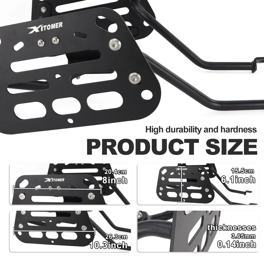 For Honda CB1000 Hornet / SP 2024-2026 Motorcycle Side Carrier Luggage Rack Pannier Racks Saddlebag Support Mounting Brackets