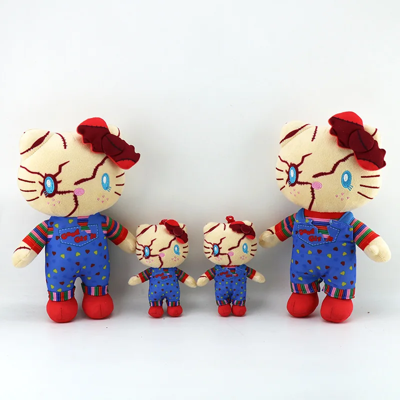 

New Cartoon Hello Kitty Keychain Chucky Bride Doll New Student Girl Cute Toy Kawaii Couple Same Style Girlfriend Gift Idea