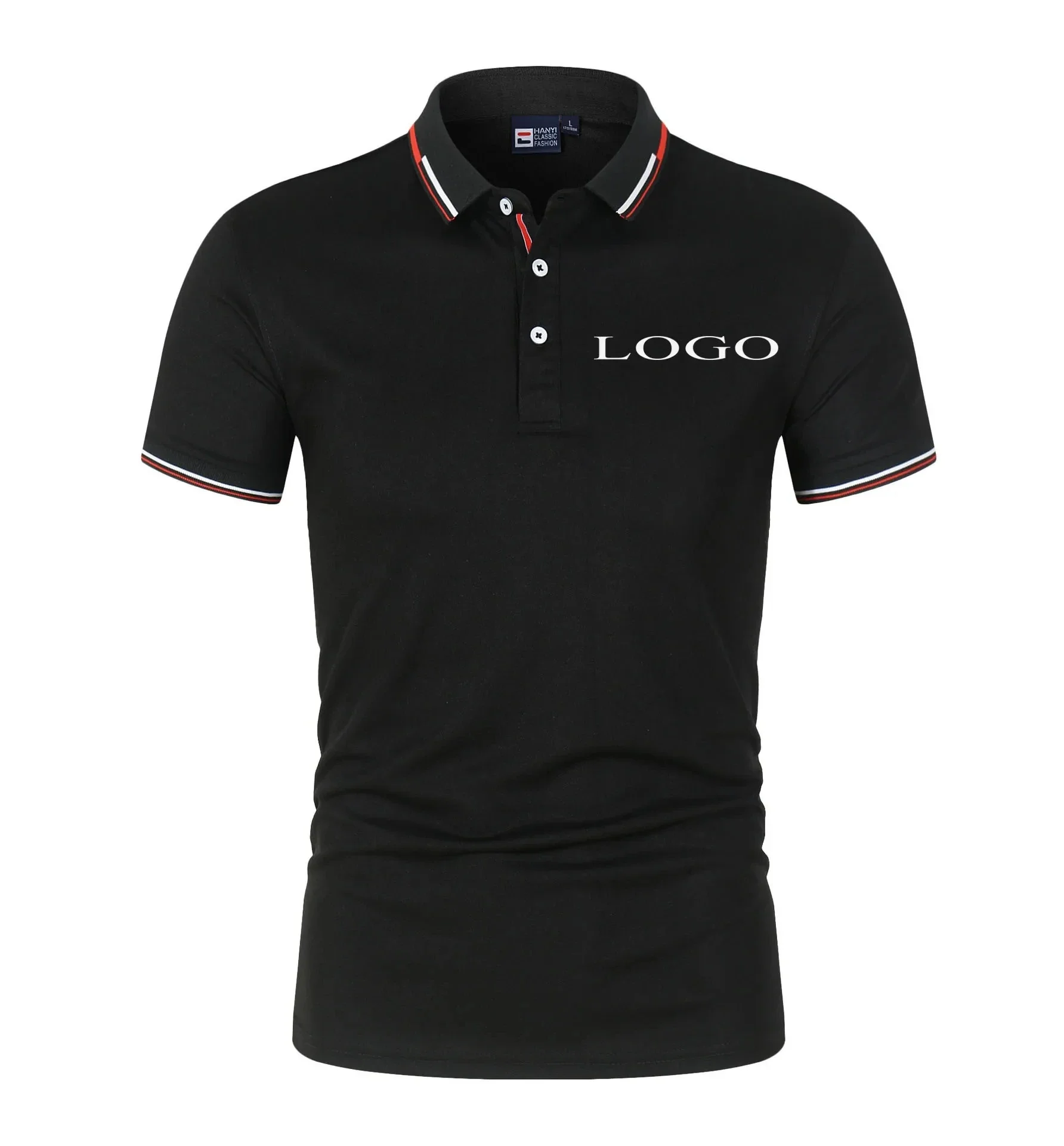 Hot Personalized Customized Men's and Women's DIY Team Polo Shirts, Fashionable New Trend