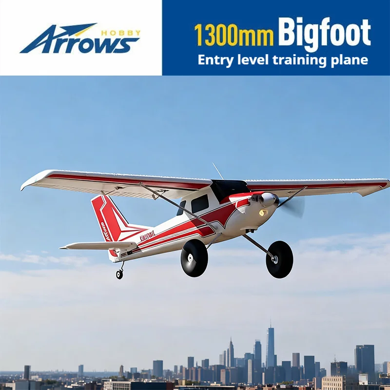 Blue Arrow Model 1300mm Off-Road Low-Speed Entry 6CH Outdoor Remote Control Electric Aircraft Assembly Fixed Wing With Vector