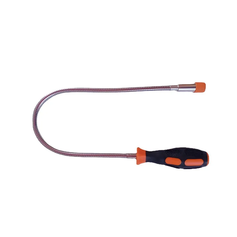 5LB Hose Pickup Magnetic Pickup Bendable Flexible Hose Car Bottom Inspection Tool Iron Suction Rod