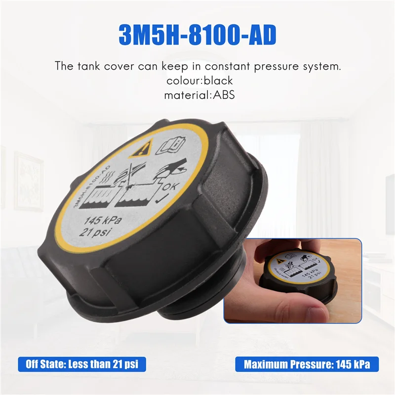 QB-Tank/Kühlerdeckel für Ford/Focus/Fiesta/C-Max/Mondeo/Transit 1301104 3M5H-8100-AD