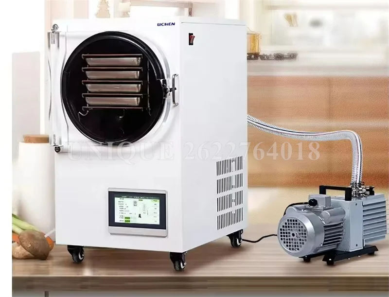 High Quality Freeze Dryer Intelligent Home Use Freeze Dryer Maker Vacuum Food Freeze Drying Machine 6kg/Batch Lyophilizer Maker