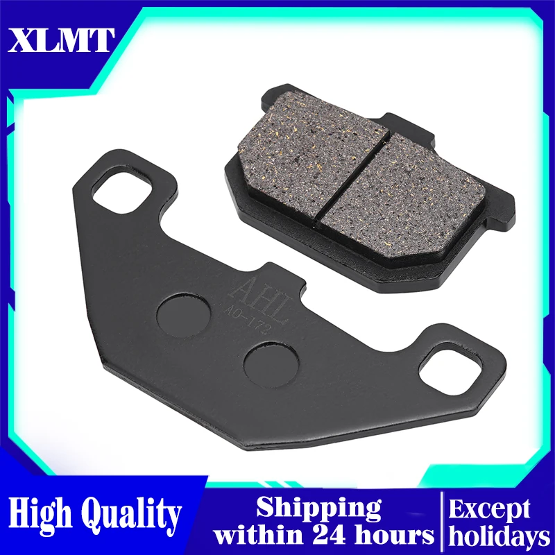 Motorcycle Rear Brake Pad For KAWASAKI KR250 A1 A2 Z400 C2 C3 GPX400R ZX400 E1-E3 1000GTR ZR1000 A9-A14 VN1500 G1/G2 FA085